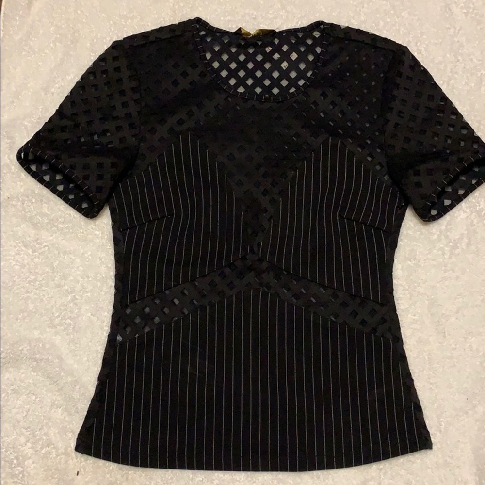 Extra small black blouse
